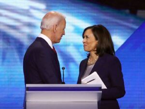 Biden and Harris